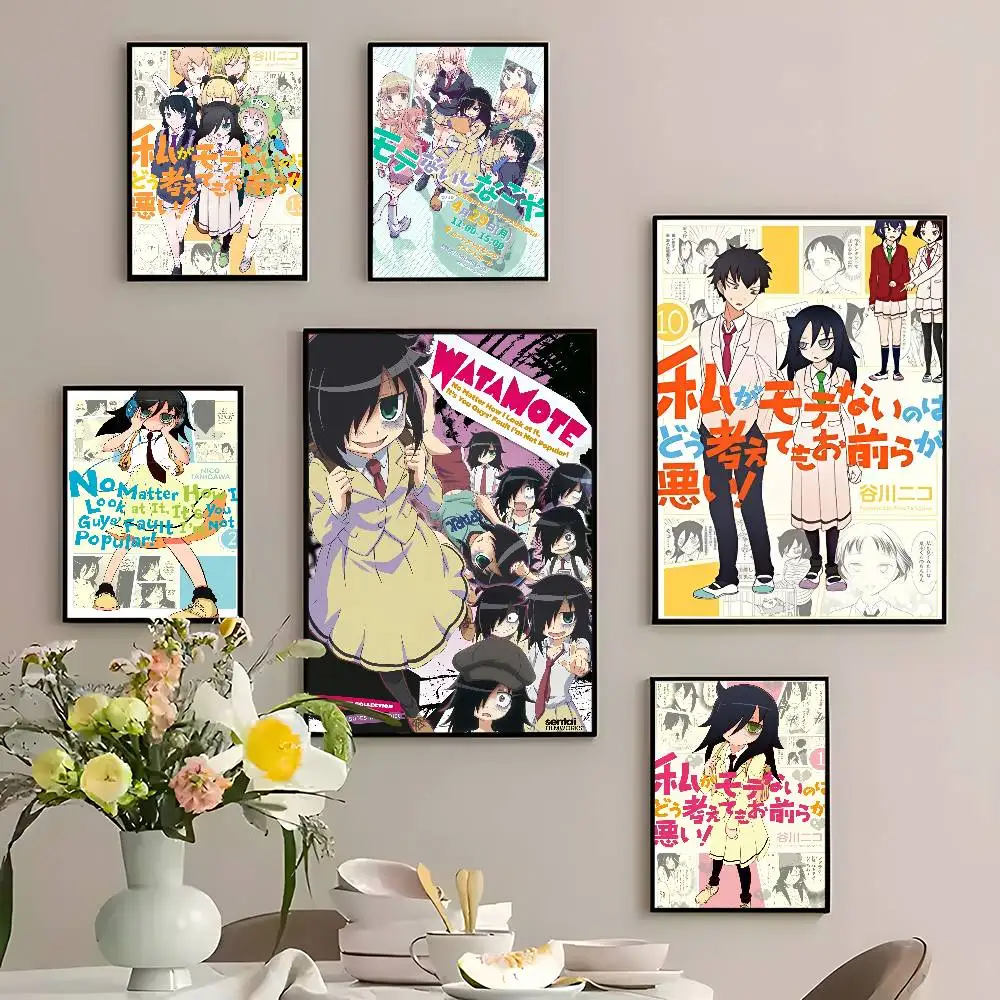 Anime W-Watamote Kuroki Tomoko - Anime Cosplay Wallpaper avaliação e preço