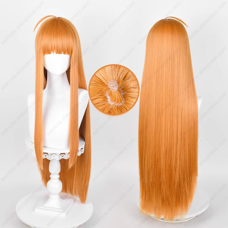 Anime Futaba Sakura Cosplay Wi - Anime Cosplay Orange Hair avaliação e preço