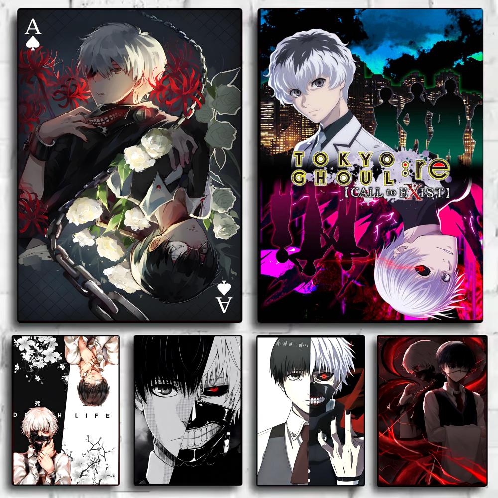T-Tokyo Ghoul Anime Poster Sti - Anime Cosplay Wallpaper avaliação e preço