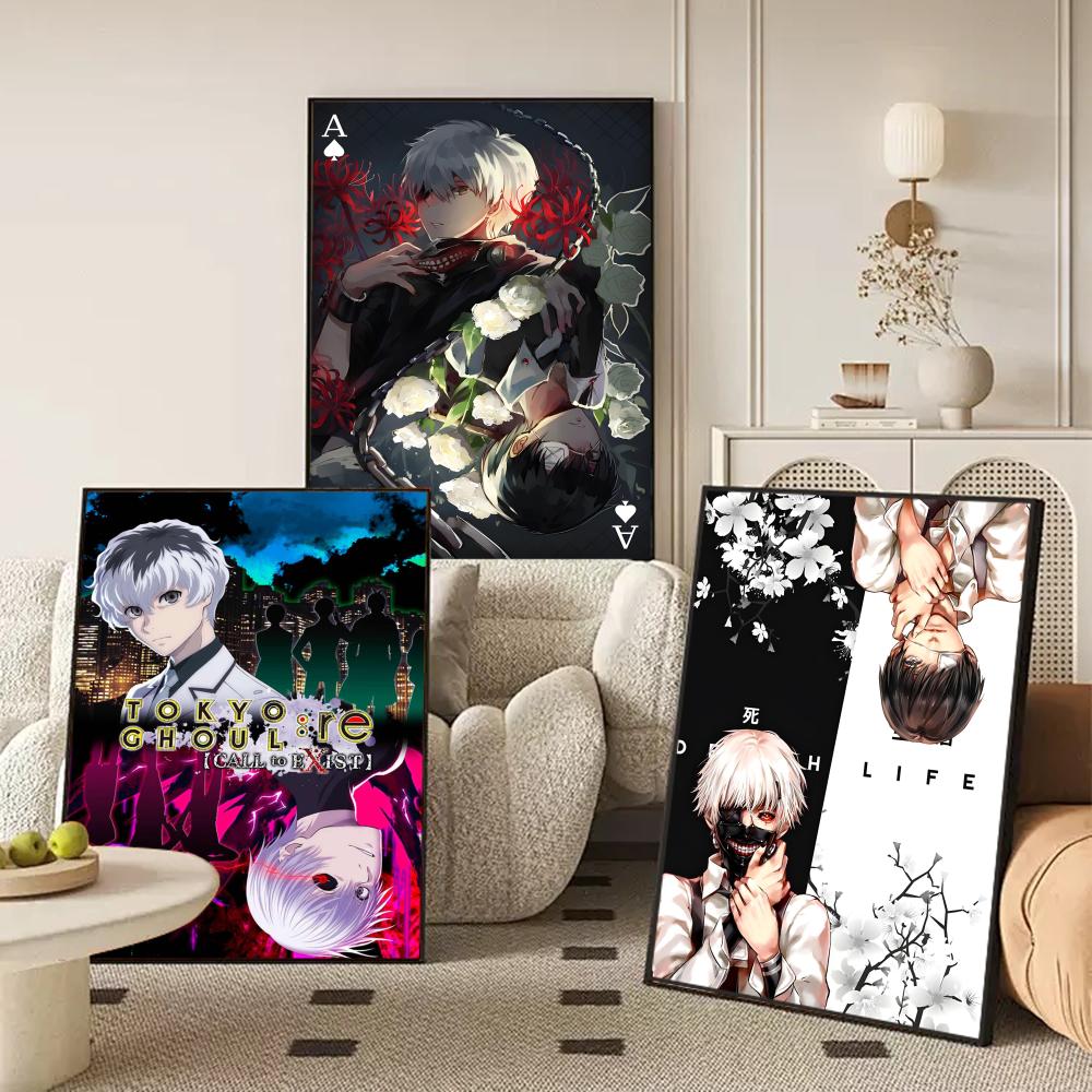 T-Tokyo Ghoul Anime Poster Sti - Anime Cosplay Wallpaper avaliação e preço