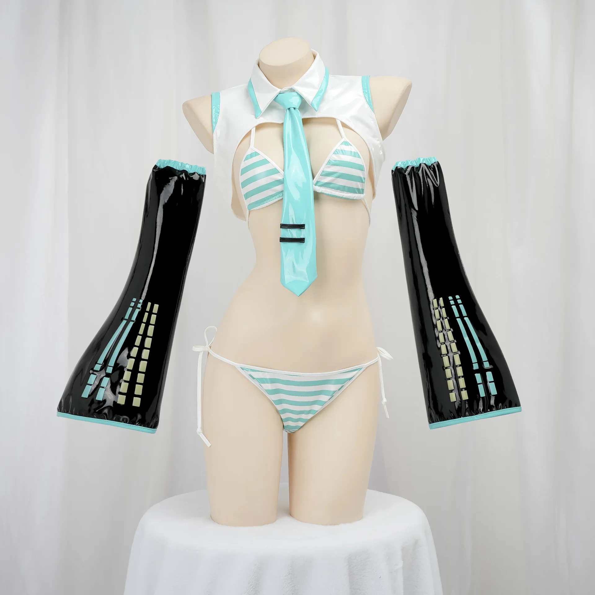 Anime Game Miku Cosplay Miku F - Anime Cosplay Bikini avaliação e preço