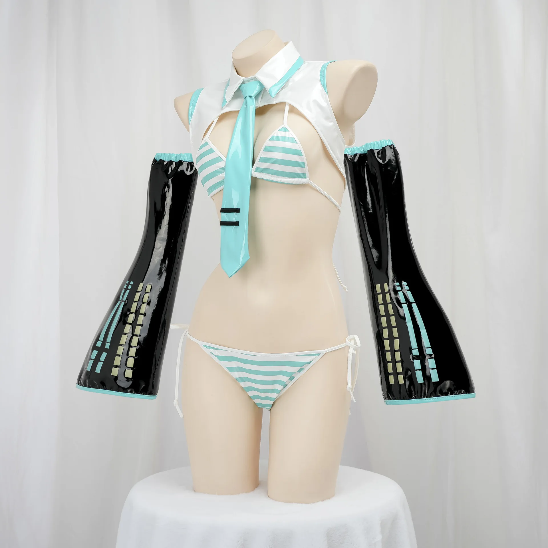 Anime Game Miku Cosplay Miku F - Anime Cosplay Bikini avaliação e preço
