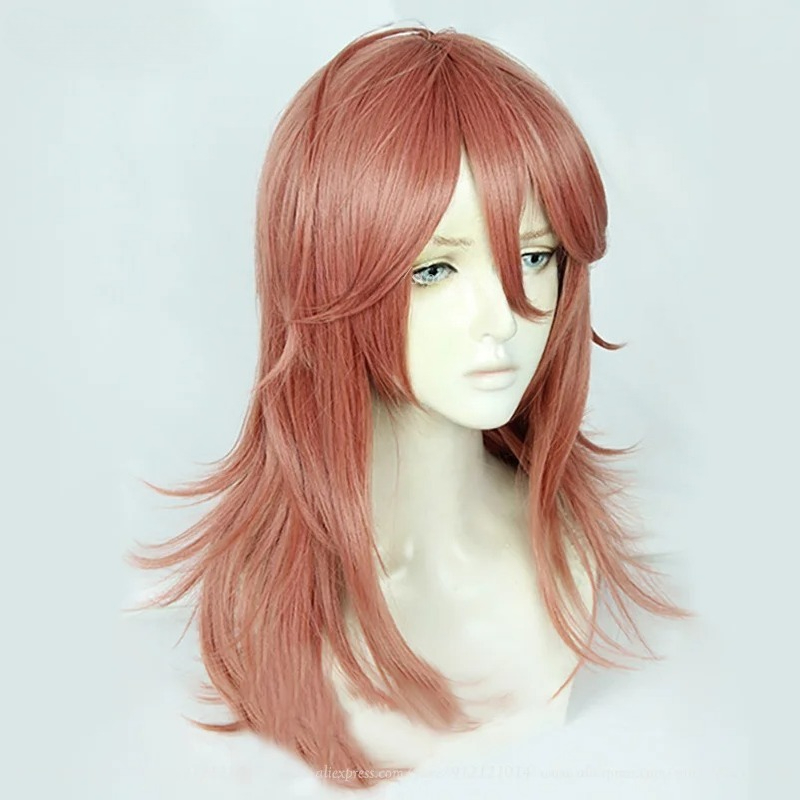 Anime COS Angel Devil Cosplay  - Anime Cosplay Orange Hair avaliação e preço