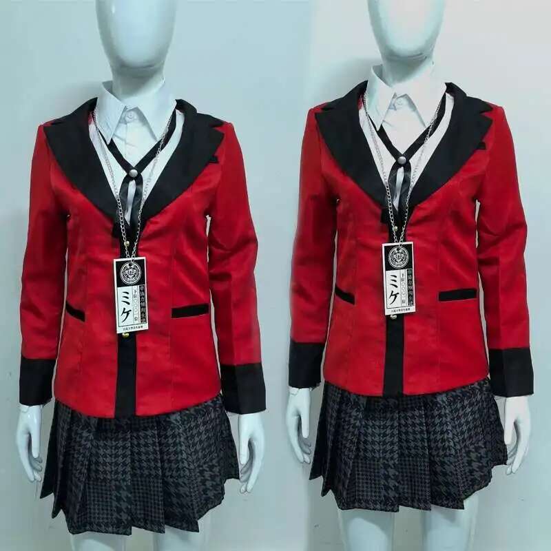 Anime Kakegurui Jabami Yumeko  - Anime Cosplay Yumeko avaliação e preço