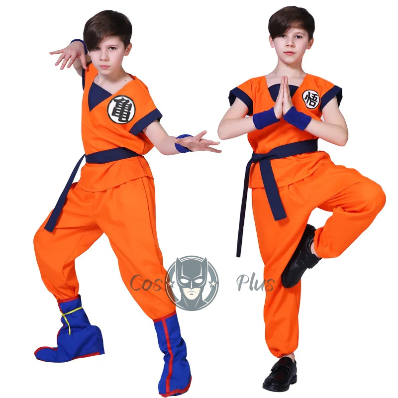 Holiday Suits Son Goku Carniva - Anime Cosplay Kid avaliação e preço