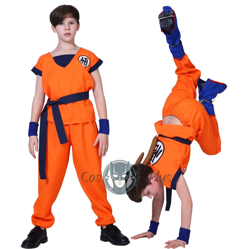 Holiday Suits Son Goku Carniva - Anime Cosplay Kid avaliação e preço