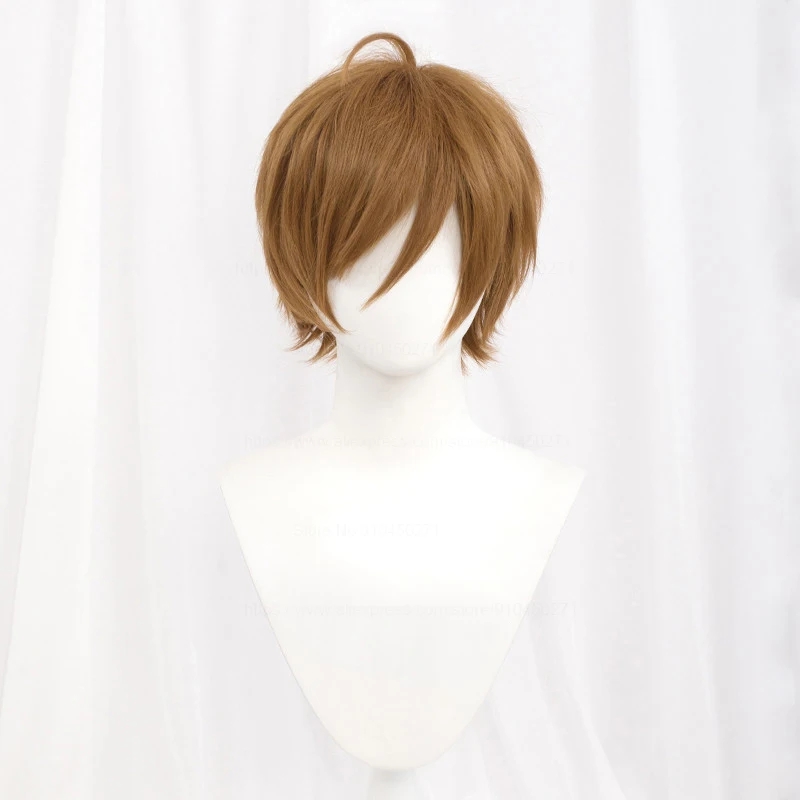 Short Straight Cosplay Wig Whi - Anime Cosplay Orange Hair avaliação e preço