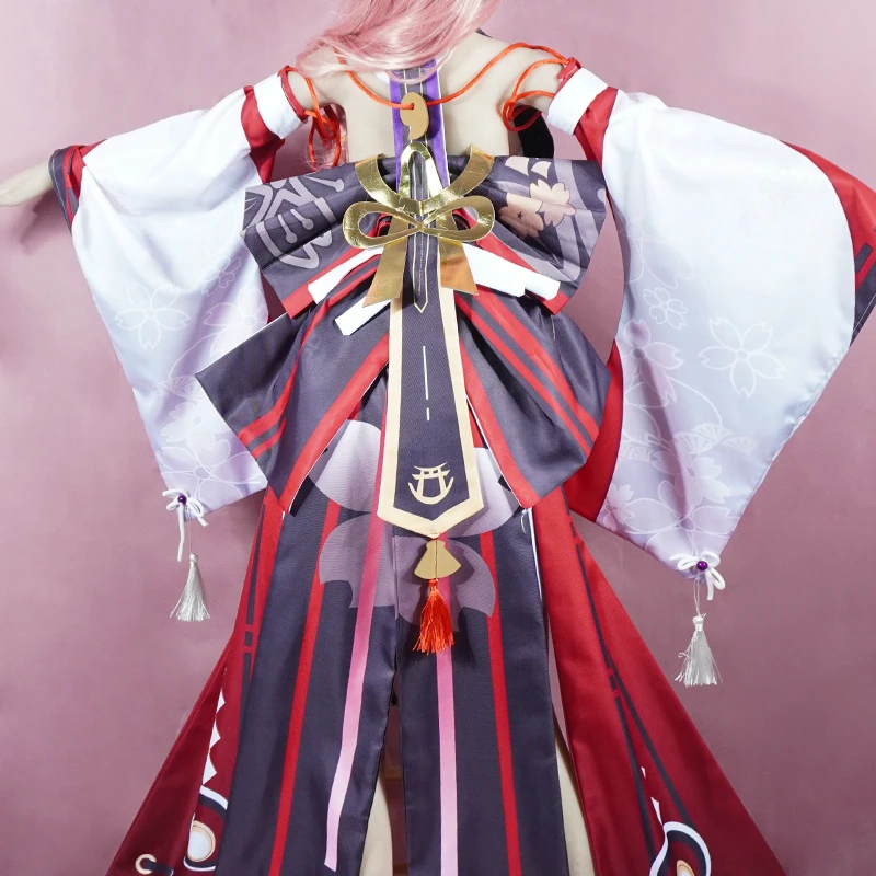 Yae Miko Cosplay Costume Impac - Cosplay Anime Yae Miko avaliação e preço