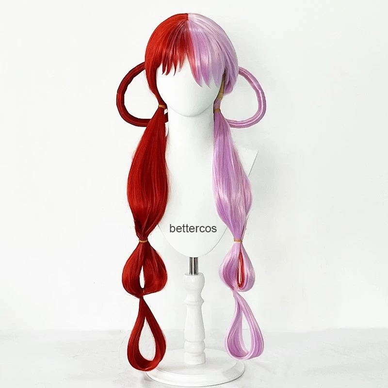 CyUta Cosplay Wig Anime Uta Re - Anime Cosplay With Red Hair avaliação e preço