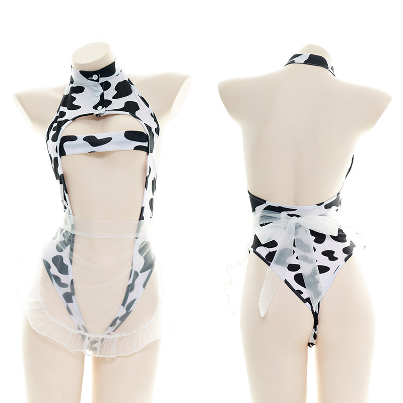 Anime Cute Women Sexy Cow Ling - Anime Cosplay Bikini avaliação e preço
