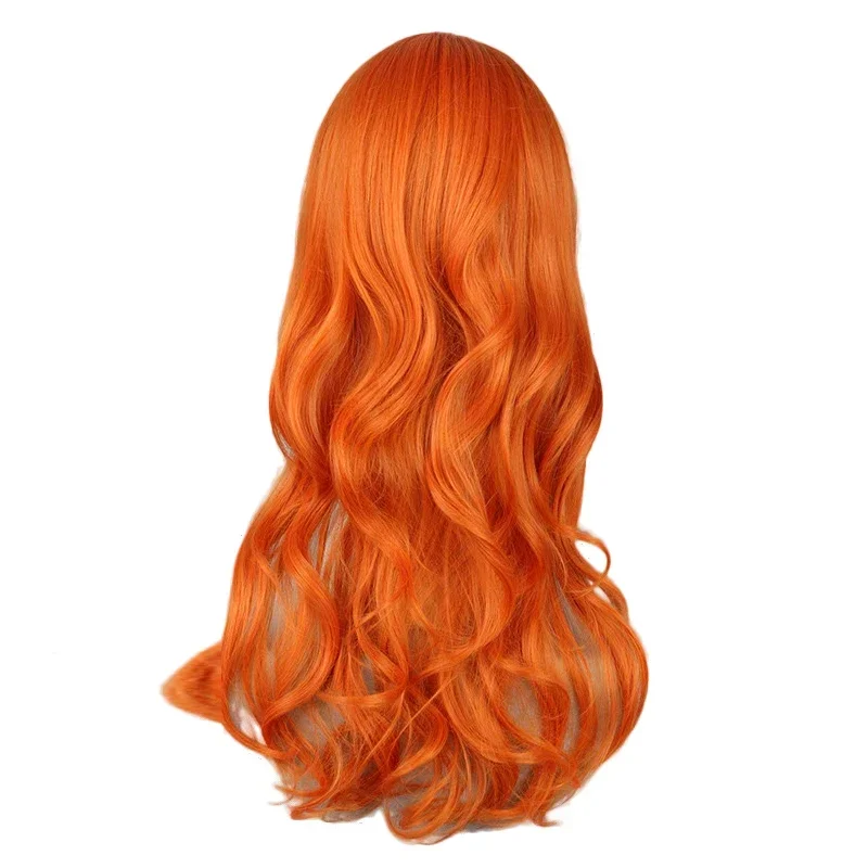 Anime Nami Cosplay Wig 2 Years - Anime Cosplay Orange Hair avaliação e preço