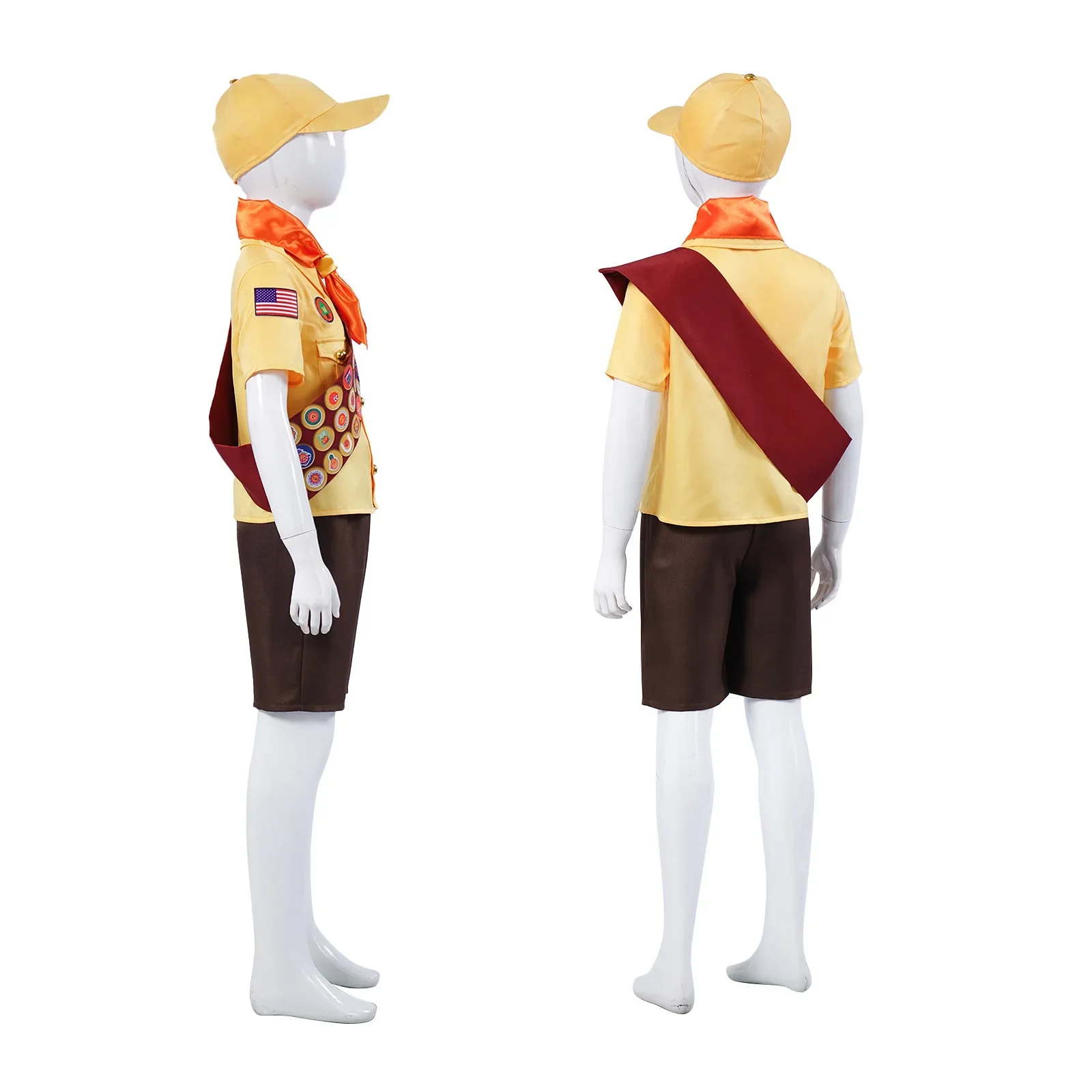 Up Cosplay Costume Little Boy  - Anime Cosplay Boy avaliação e preço