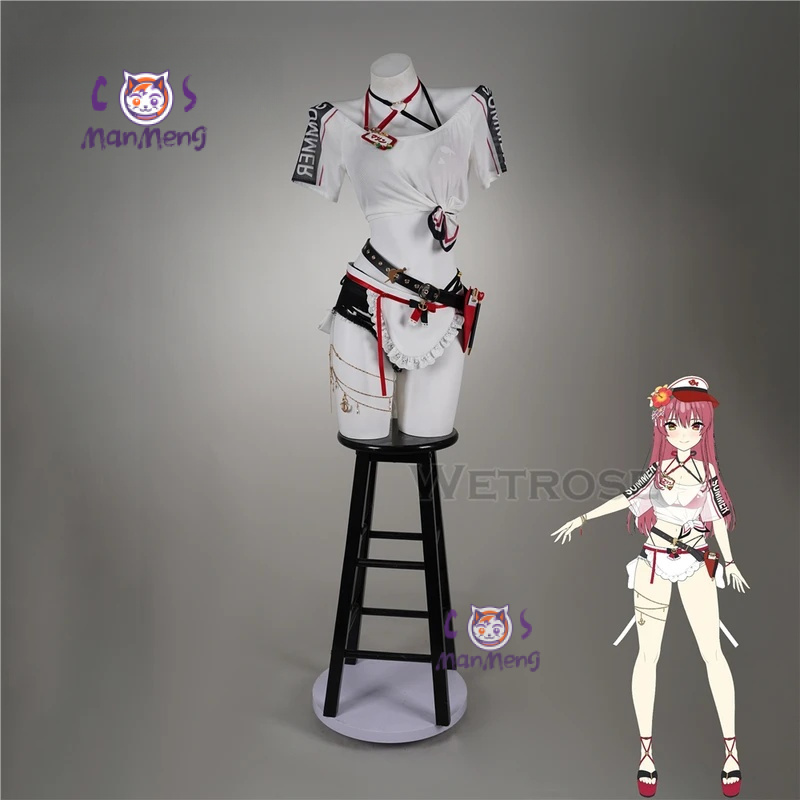 Anime Hololive Vtuber Houshou  - Anime Cosplay Bikini avaliação e preço