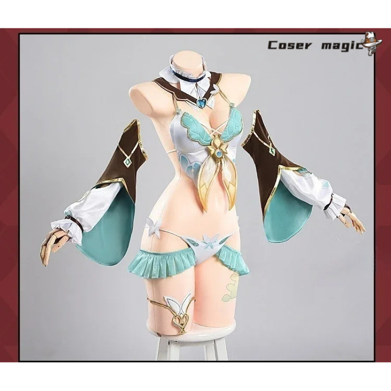 Azur Lane KMS Agir Cosplay cos - Anime Cosplay Bikini avaliação e preço