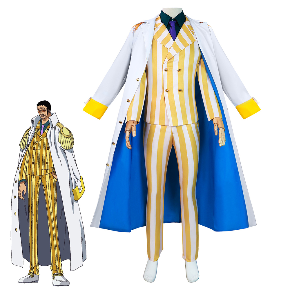 Anime One Piece Borsalino Navy - Anime Cosplay To Buy avaliação e preço