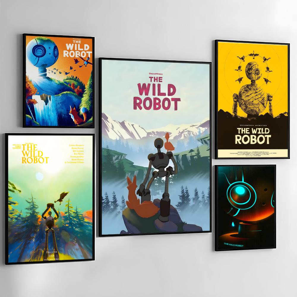 The W-Wild Robot Anime Poster  - Anime Cosplay Wallpaper avaliação e preço