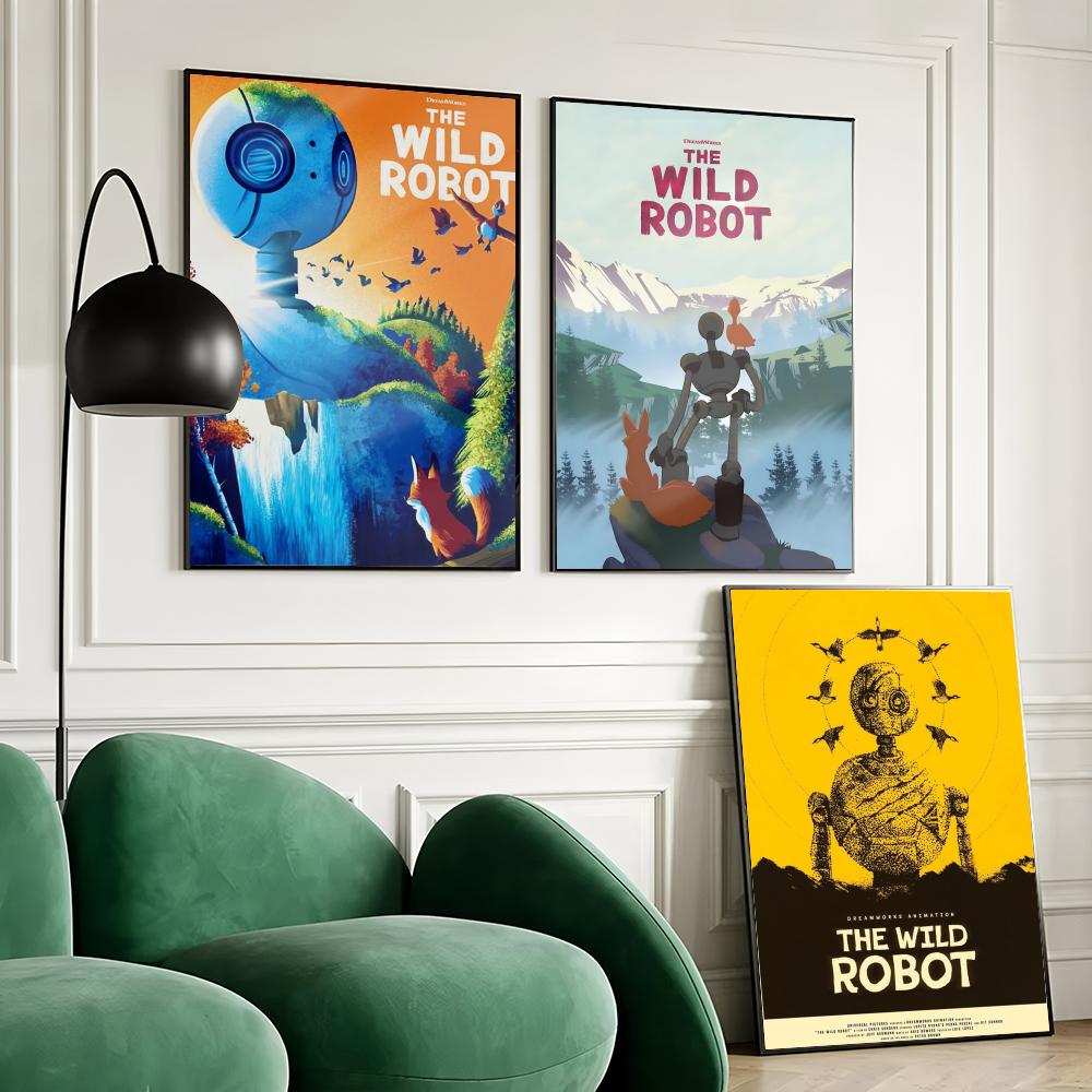 The W-Wild Robot Anime Poster  - Anime Cosplay Wallpaper avaliação e preço