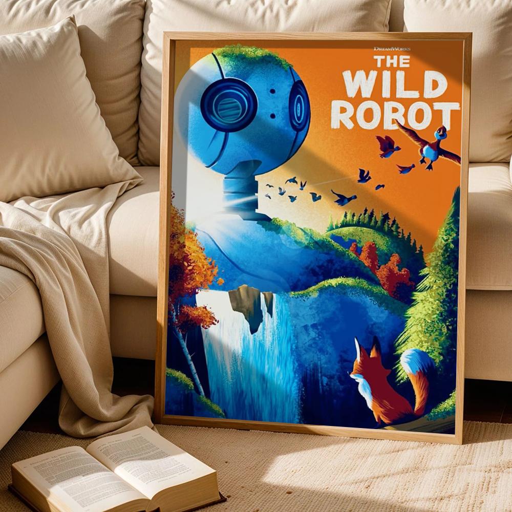 The W-Wild Robot Anime Poster  - Anime Cosplay Wallpaper avaliação e preço