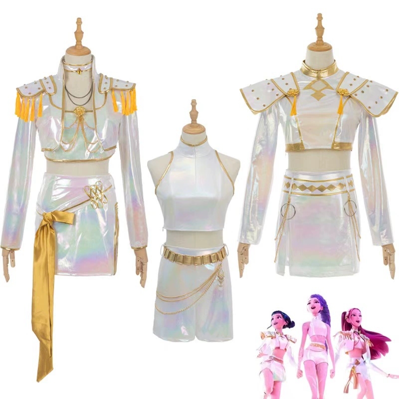 Cosplay Costume PU Leather Whi - Anime Cosplay Mujer avaliação e preço