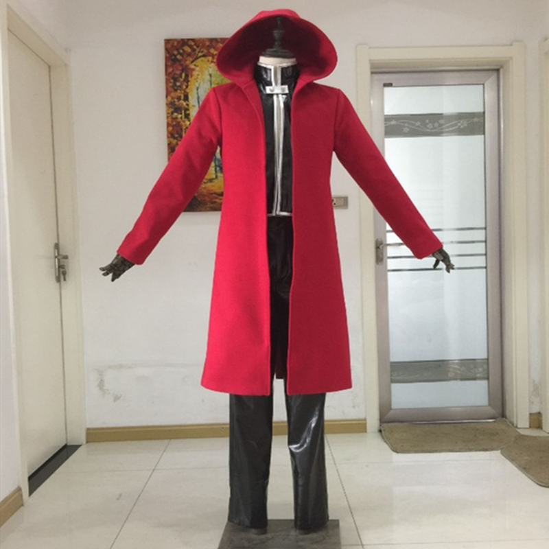 Anime Full Metal Alchemist Cos - Fullmetal Alchemist Coat avaliação e preço