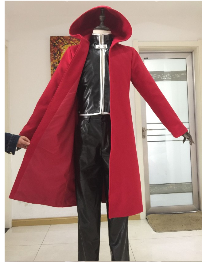 Anime Full Metal Alchemist Cos - Fullmetal Alchemist Coat avaliação e preço