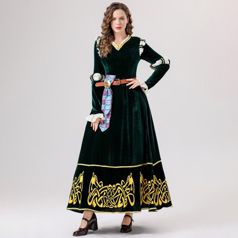Brave Cartoon Princess Merida  - Anime Cosplay With Red Hair avaliação e preço