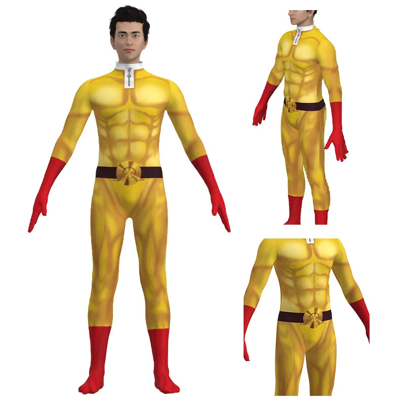 New Halloween Cosplay One Punc - Anime Cosplay One Punch Man avaliação e preço