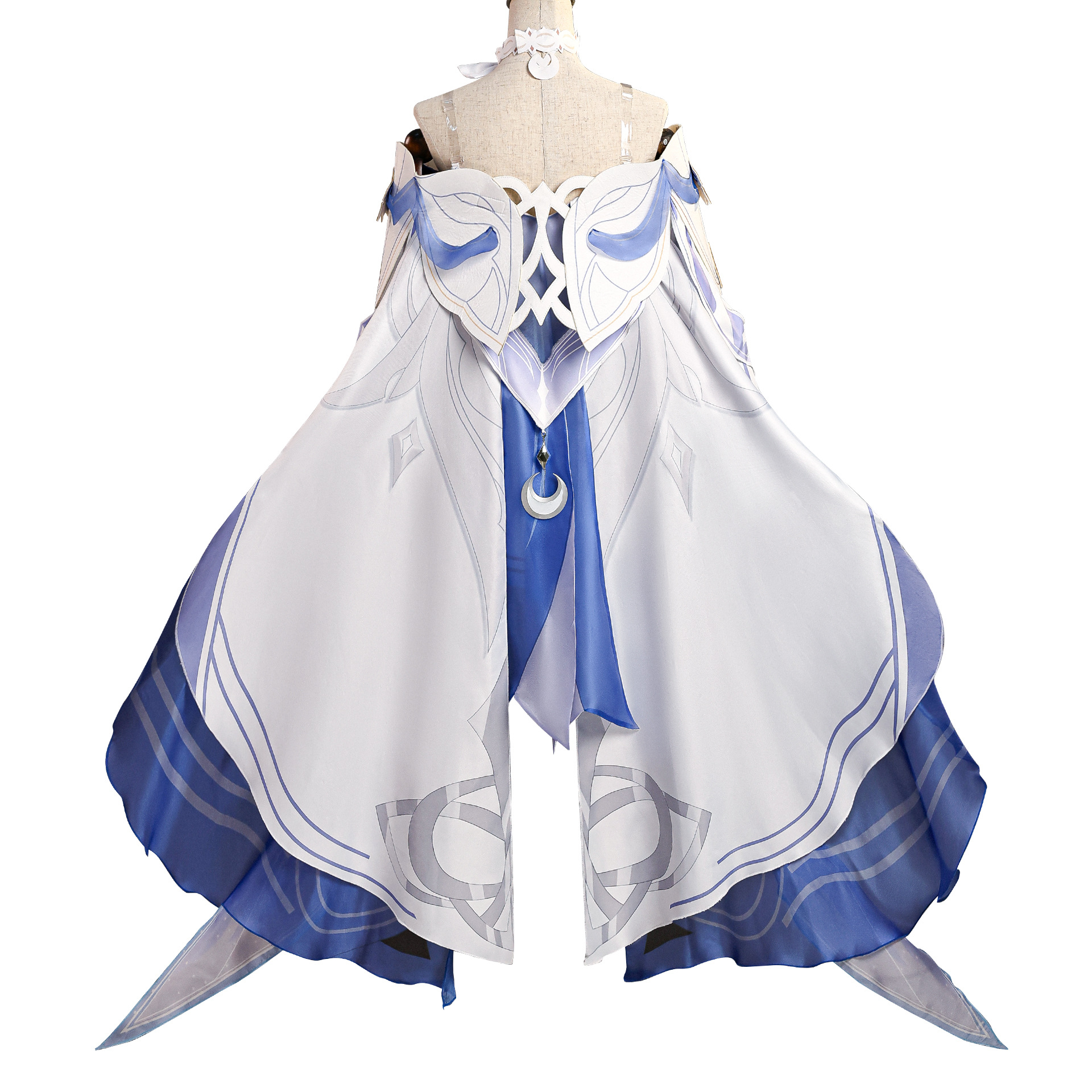 Game Genshin Impact  Columbina - Anime Cosplay Wigs avaliação e preço