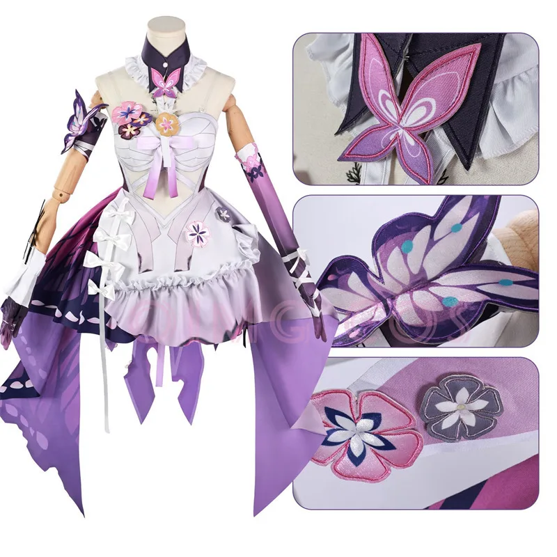 Castorice Cosplay Costume Honk - Cosplay Anime Yae Miko avaliação e preço