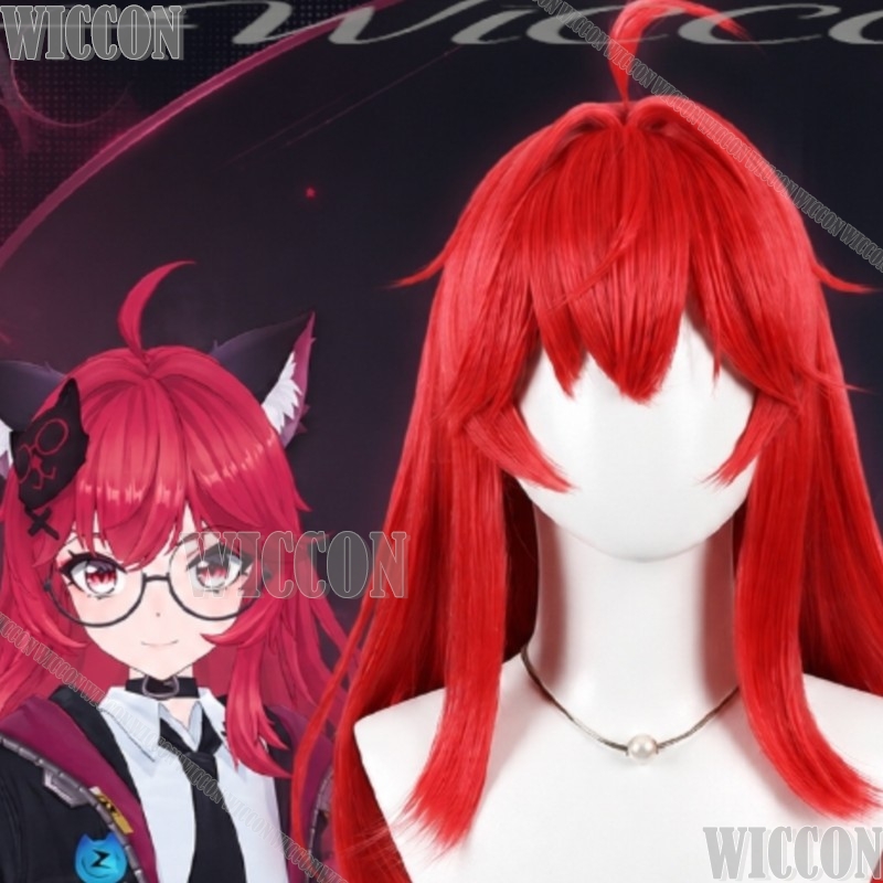 Nanally Coluccis Game Nevernes - Anime Cosplay With Red Hair avaliação e preço