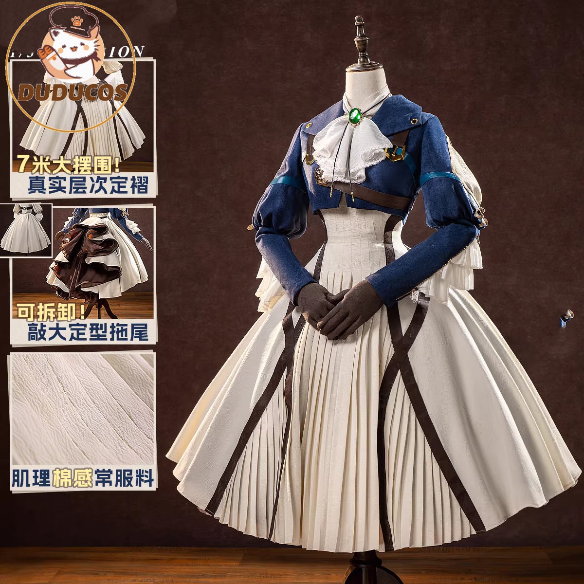 INSTOCK Violet Evergarden Cosp - Anime Cosplay Female avaliação e preço