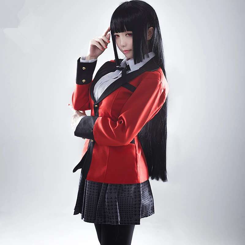 Anime Kakegurui Yumeko Jabami  - Anime Cosplay Yumeko avaliação e preço