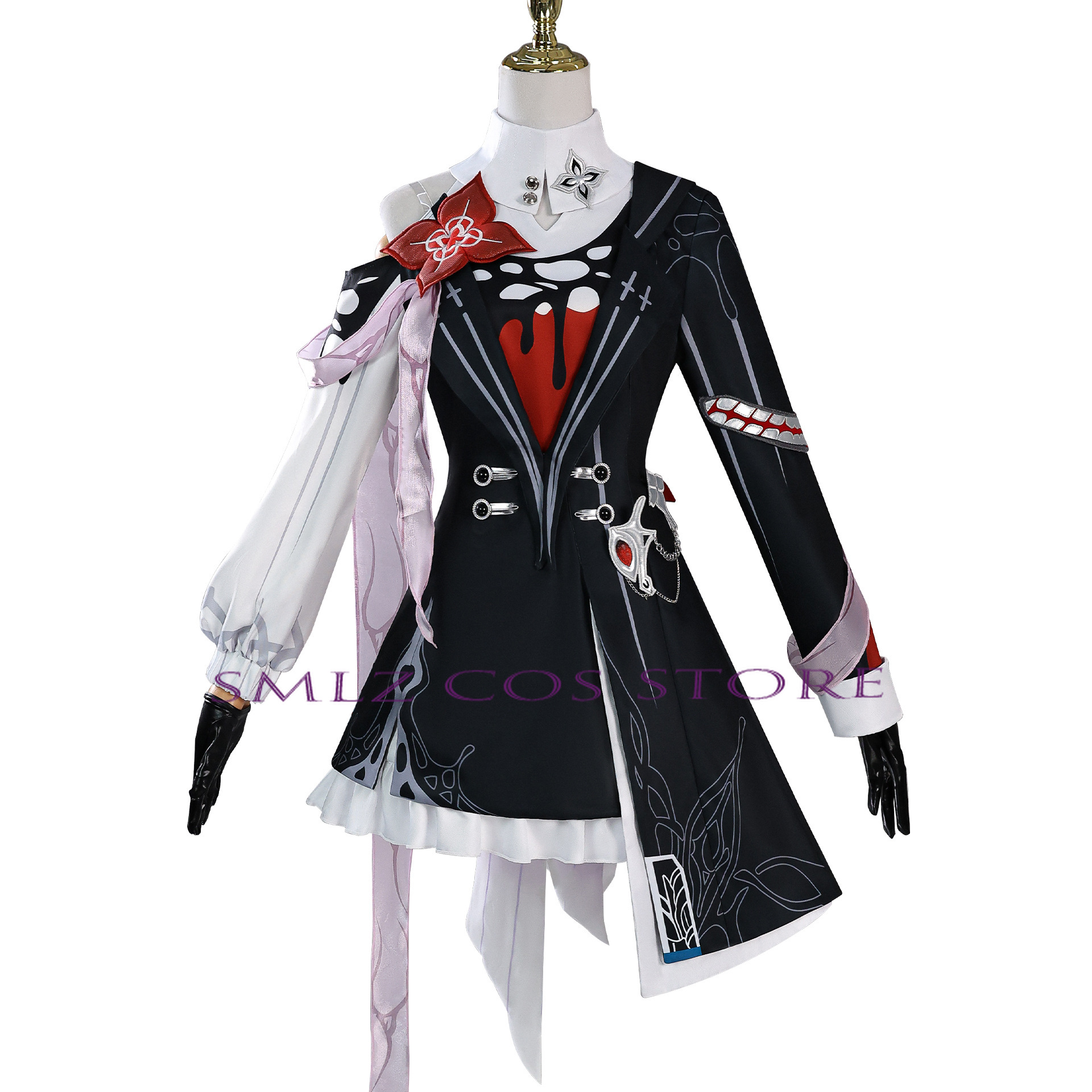 Newly Evernight Cosplay Honkai - Anime Cosplay Female avaliação e preço