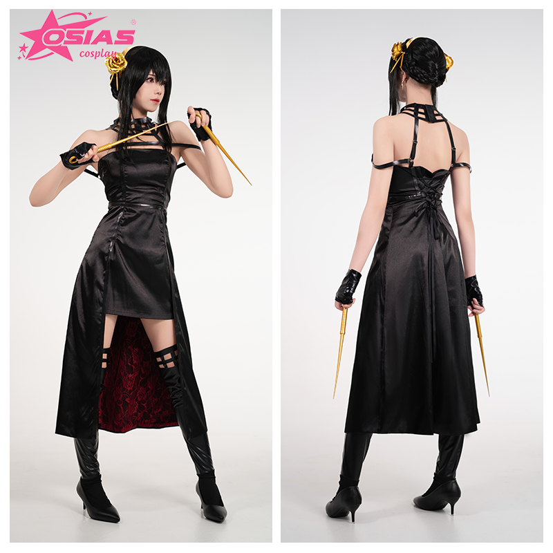 OSIAS Yor Forger Cosplay Costu - Anime Cosplay Yor Forger avaliação e preço