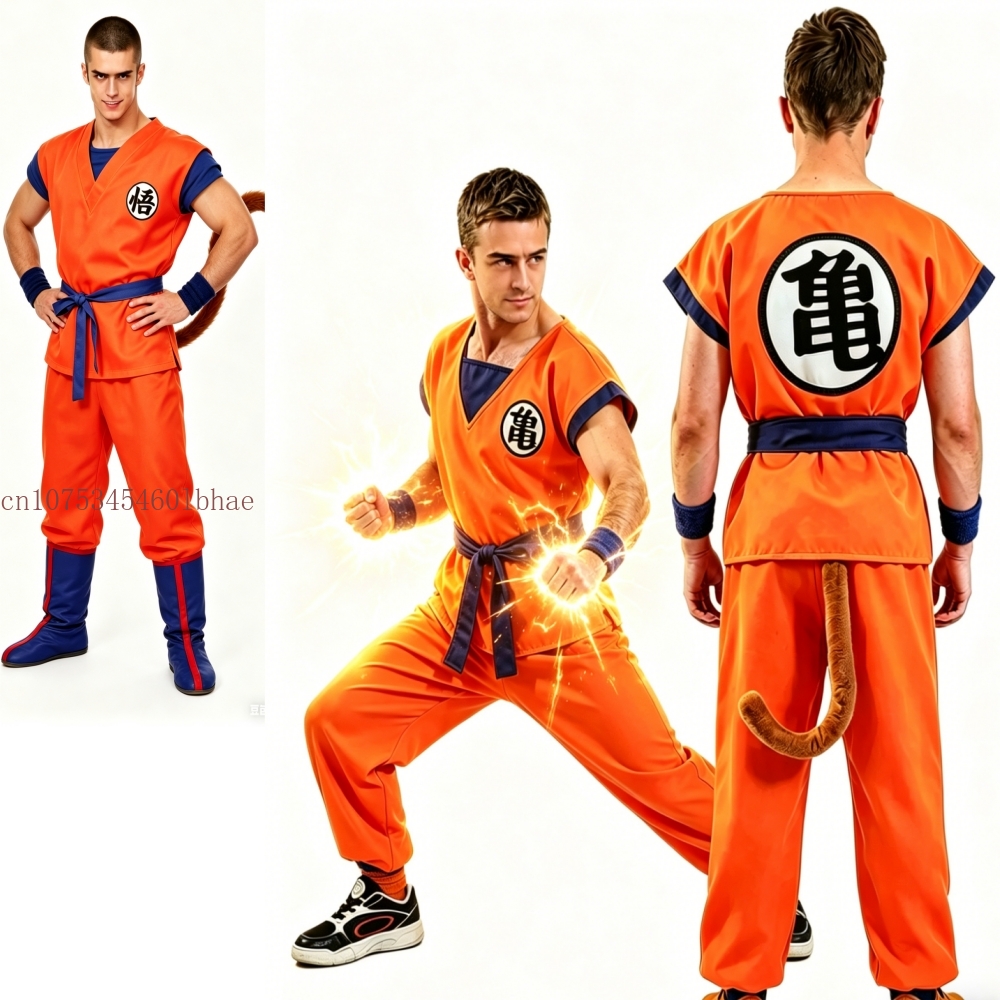 Anime Z Kids Adult Son Goku Co - Anime Cosplay Kid avaliação e preço