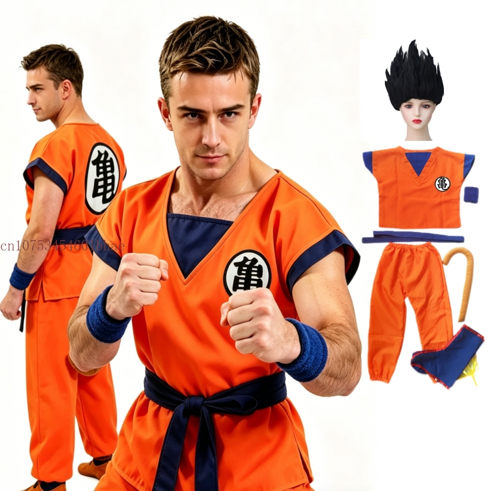 Anime Z Kids Adult Son Goku Co - Anime Cosplay Kid avaliação e preço