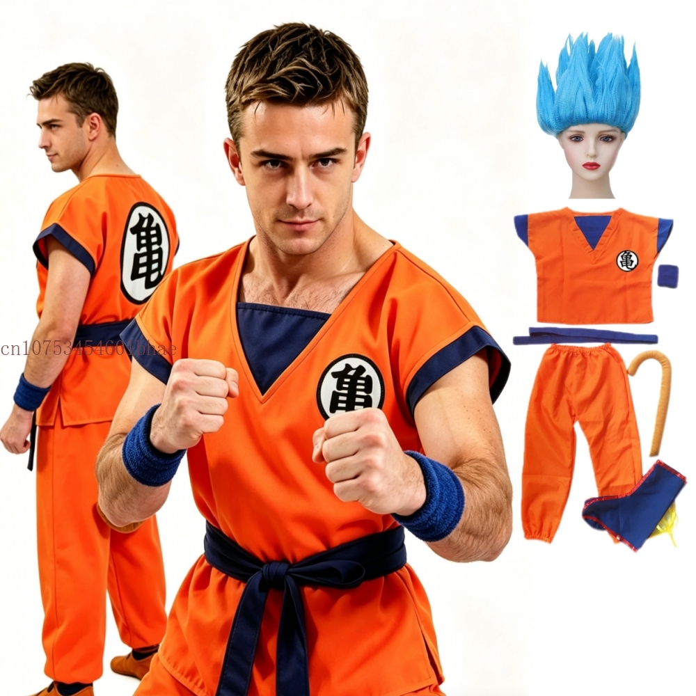 Anime Z Kids Adult Son Goku Co - Anime Cosplay Kid avaliação e preço