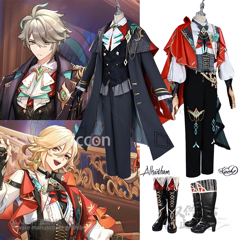 Alhaitham Kaveh KFC Cosplay Co - Anime Cosplay Female avaliação e preço