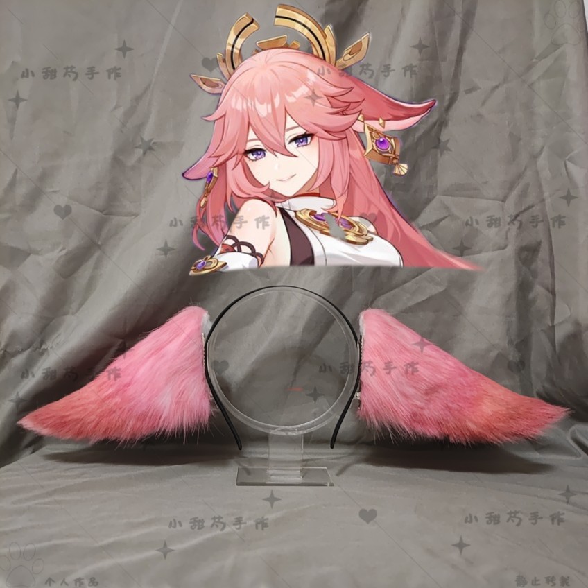 Anime Genshin Impact Yae Miko  - Cosplay Anime Yae Miko avaliação e preço