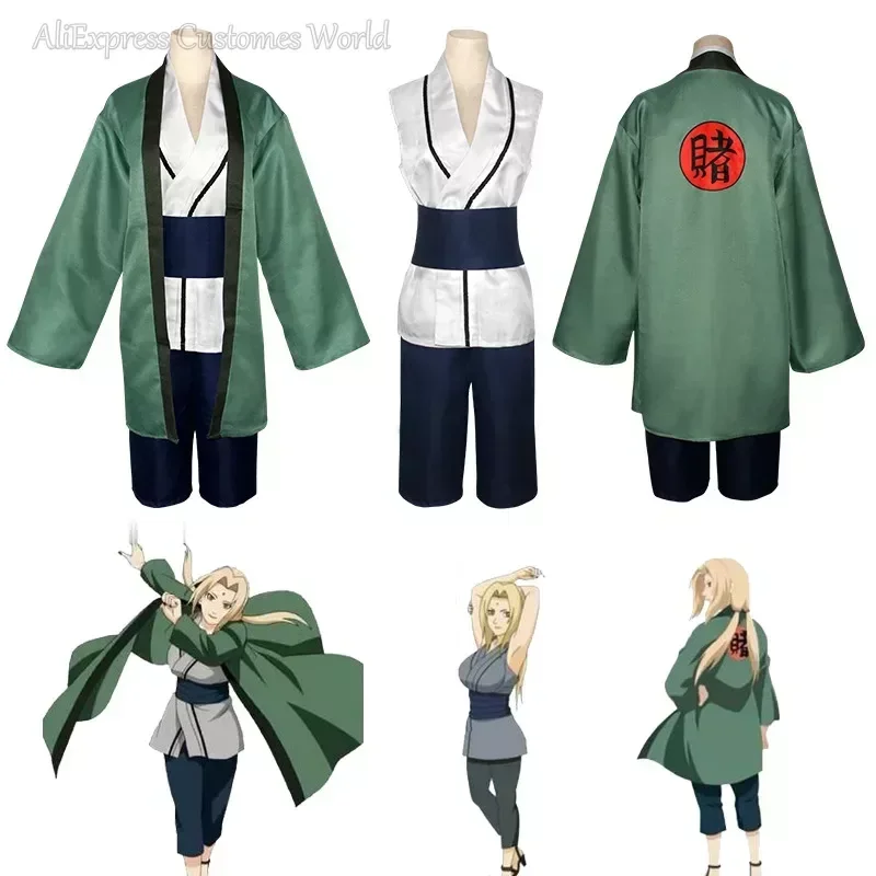 2025 Anime Kimono Tsunade Cosp - Cosplay Anime Tsunade avaliação e preço