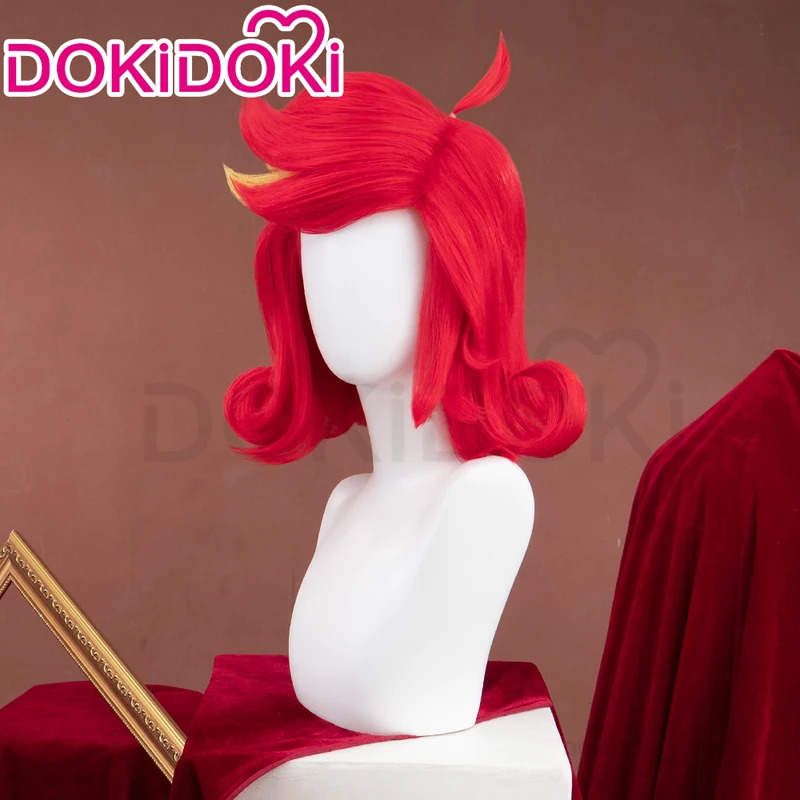 IN STOCK Niffty Wig Anime Cosp - Anime Cosplay With Red Hair avaliação e preço
