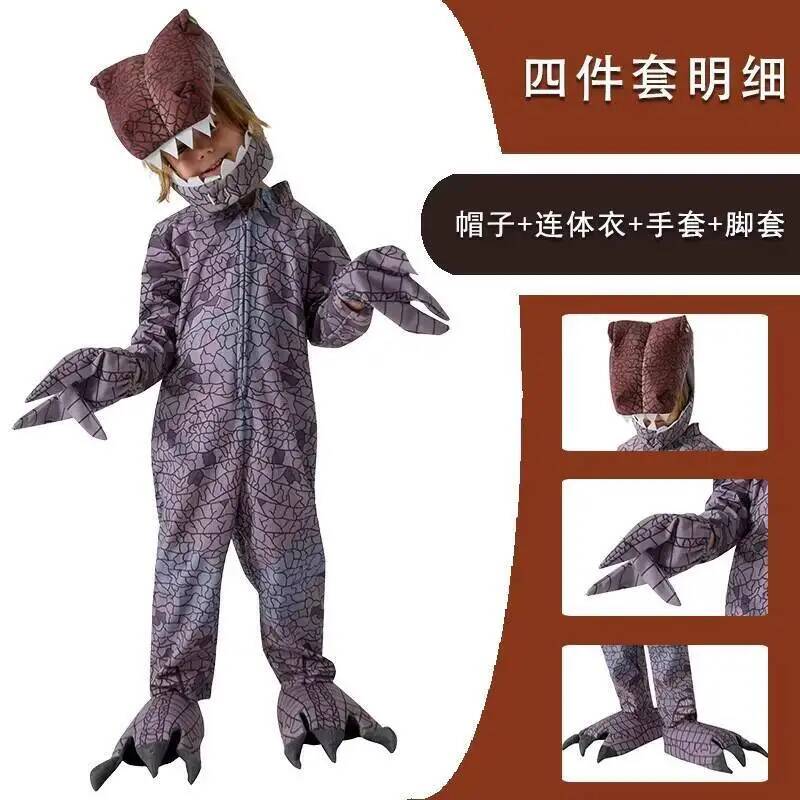 Raptor Halloween new Purple Ra - Anime Cosplay Kid avaliação e preço