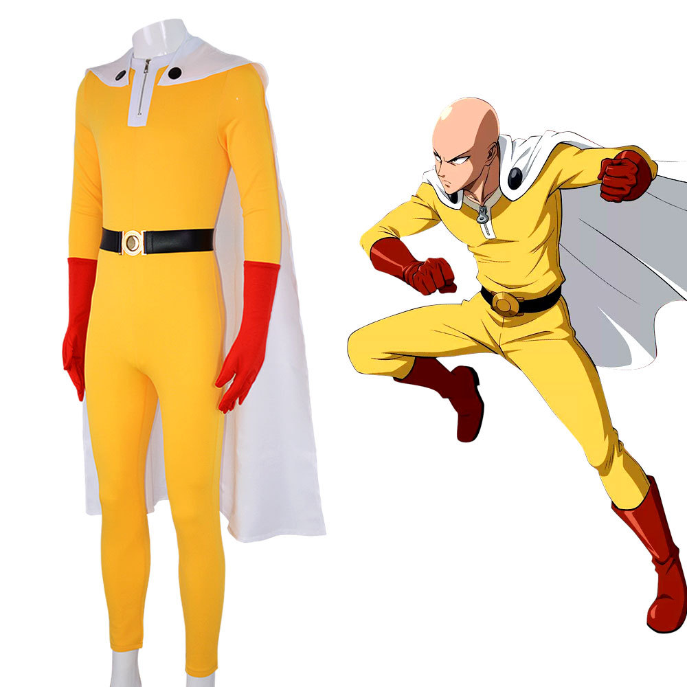 One Punch Man Saitama Cosplay  - Anime Cosplay One Punch Man avaliação e preço