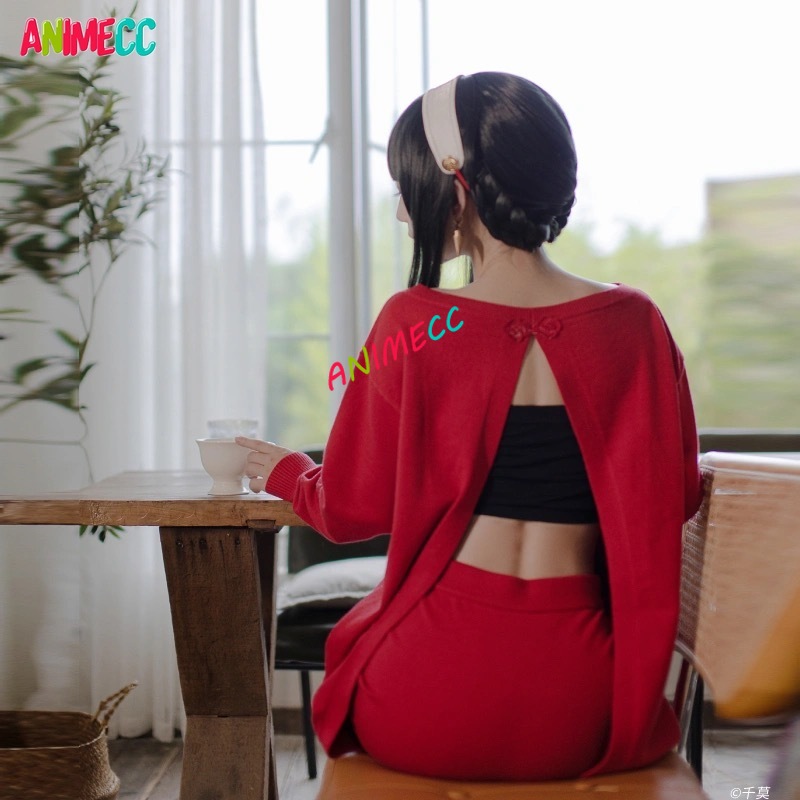 ANIMECC in Stock Yor Forger Co - Anime Cosplay Yor Forger avaliação e preço