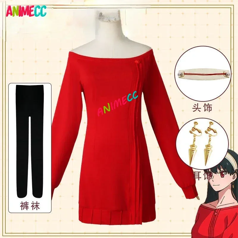 ANIMECC in Stock Yor Forger Co - Anime Cosplay Yor Forger avaliação e preço