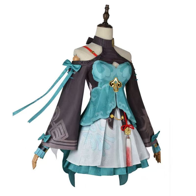 Qingque Cosplay Costume Anime  - Anime Cosplay Kostüm avaliação e preço