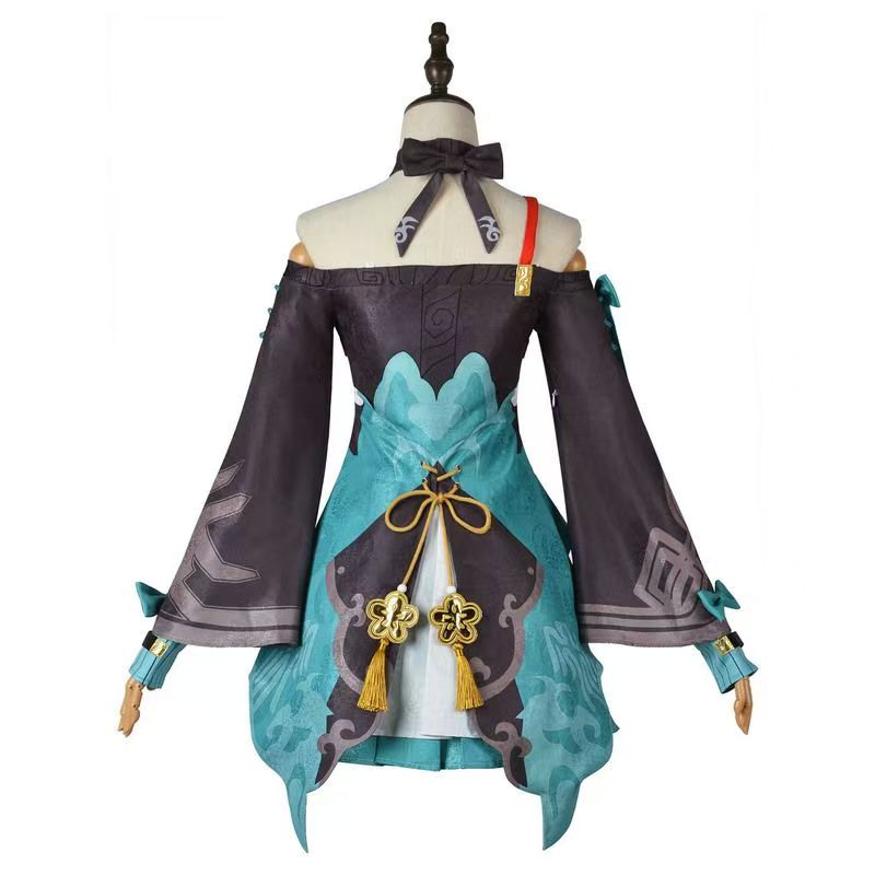 Qingque Cosplay Costume Anime  - Anime Cosplay Kostüm avaliação e preço