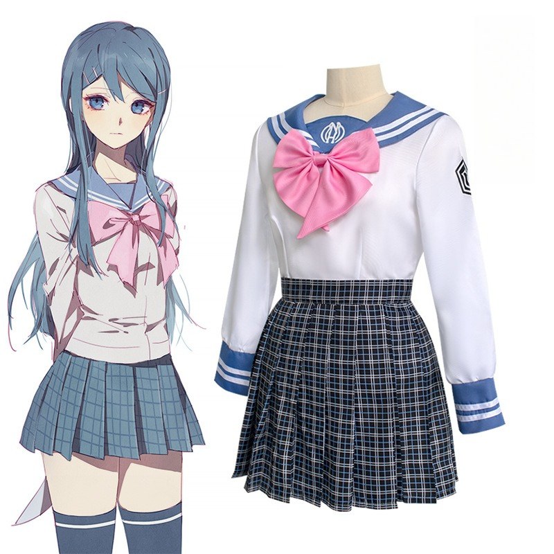 Danganronpa Sayaka Maizono Cos - Anime Cosplay Manga avaliação e preço