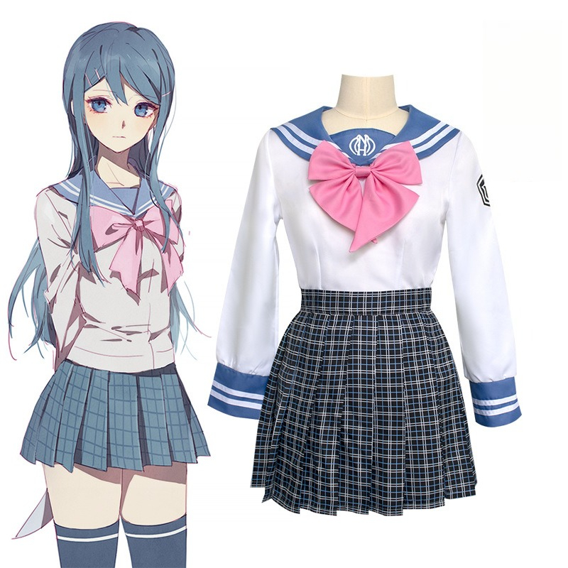 Danganronpa Sayaka Maizono Cos - Anime Cosplay Manga avaliação e preço