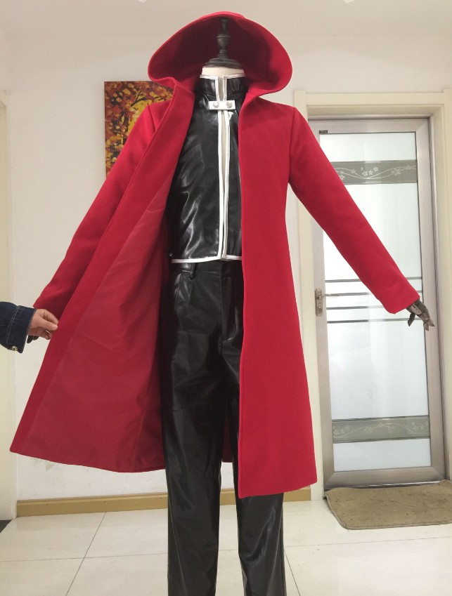 Anime Full Metal Alchemist Cos - Fullmetal Alchemist Coat avaliação e preço